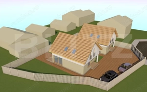 Casa individuala la rosu, 4 camere, 123 mp utili,345 mp teren, Arex - imagine 4