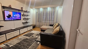 închiriez apartament cu doua camere mobilat și utilat zona Miorița etaj 6