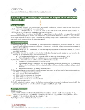 Teren Constructii Rezidentiale | L3 | Regim Inaltime Mare  - imagine 2