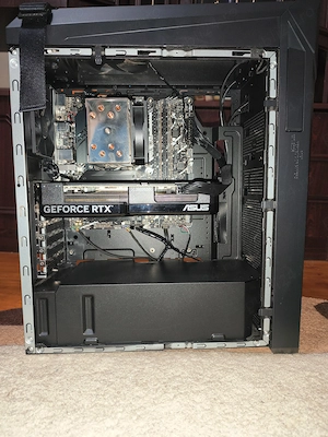 Nvidia GeForce RTX4070 Computer Asus Republic Of Gamers vine cu monitor Asus Tuf Gaming 