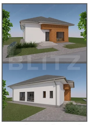 Casă 4 camere predare la gri, 110 mp, zona Micesti - imagine 18