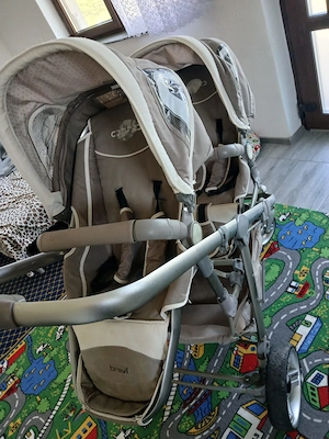 Vind carucior 3in1 pentru gemeni