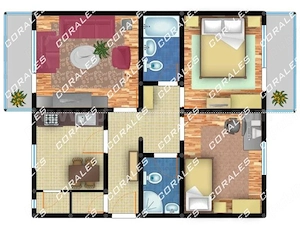 Aradului-Pta Verde.Pret Neg.Centrala.Mobilat+Utilat. 0% COMISION cump. model mare - 2 bai, 2 bacoane - imagine 16