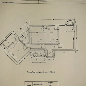 Vând apartament cu 3 camere în Slobozia