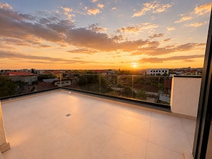 Penthouse de închiriat, 3 camere, 2 băi   2 locuri de parcare   Popești Leordeni - imagine 2