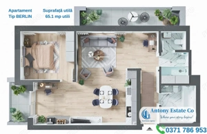 Antony Estate | Apartamente NOI 0% Comision - Nufarul - imagine 2