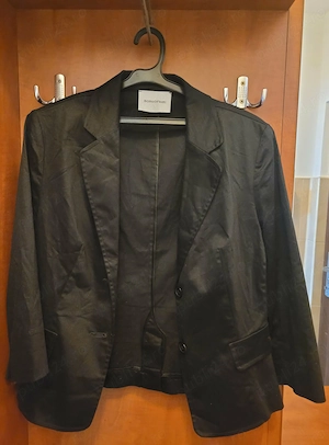 Sacou negru Borgofiori