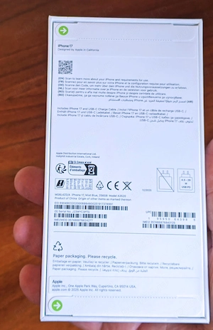 Smartphone APPLE IPHONE 17, nou, sigilat