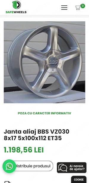Jante BBS 5×100/112