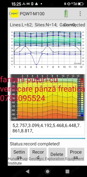 verificare panza fretica 150m adancime  - imagine 3