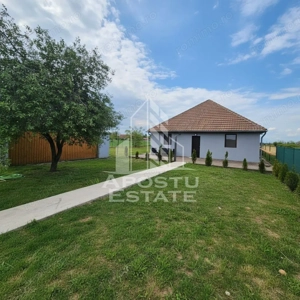 Casă 133 mp utili, teren 2972 mp, la 30 min de Timișoara