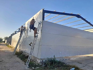 vând hală metalică la preț de producător