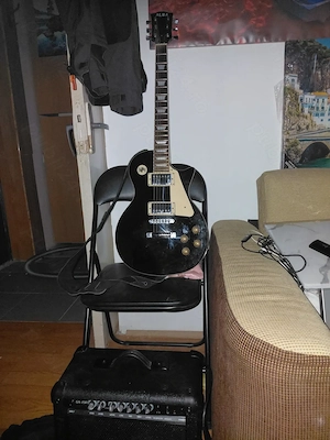 Chitara electrica profesionala cu amplificator