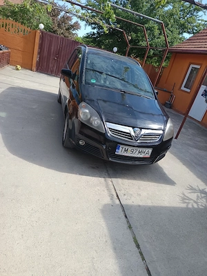 Opel Zafira an 2006 motor 1.6 benzina eco tec ofer fiscal  - imagine 3