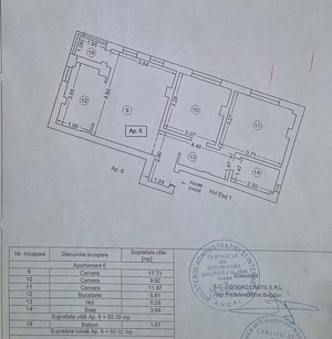 Apartament de vanzare cu 3 camere la cheie si parcare privata Constanta - imagine 9