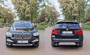 BMW X3-xLine xDrive 190 CP Full LED adaptiv Piele Scaune sport UNIC PROP Service doar BMW 151.000 km - imagine 9