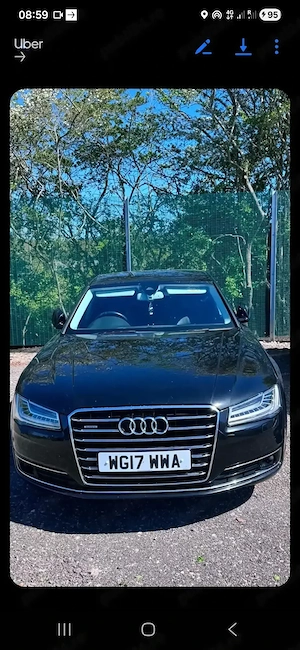 Vand Audi A8 inmatriculat in UK