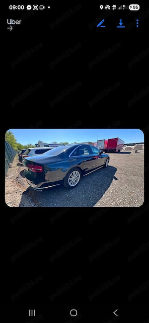 Vand Audi A8 inmatriculat in UK - imagine 6