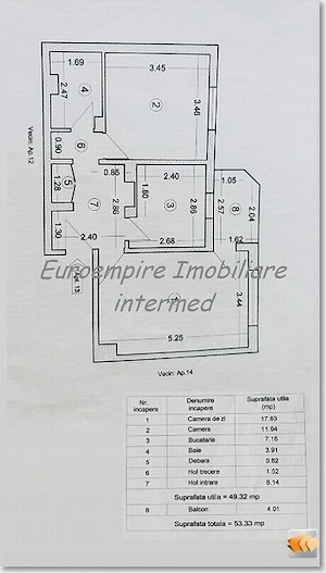 Apartament 2 camere decomandate zona Inel 2 - imagine 4