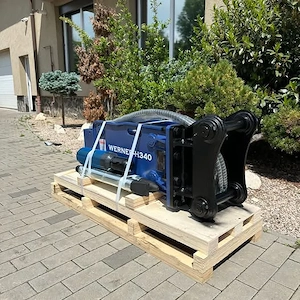Ciocan picon hidraulic nemtesc Werner H340 NOU pentru excavatoare intre 4 - 7 tone - imagine 3
