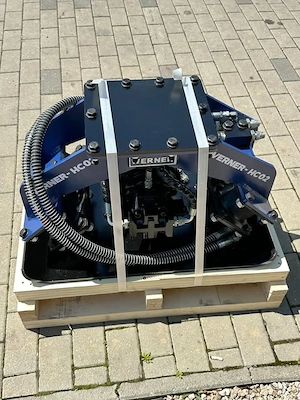 Placa compactoare hidraulica Werner HC02 NOU pentru buldoexcavatoare intre 1 - 5 tone - imagine 3