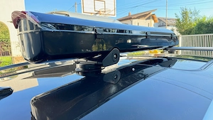 Umbrelă auto inteligentă, protecție grindină și soare, cu telecomanda - imagine 5