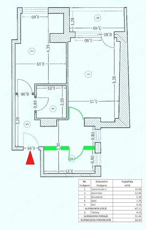 Vânzare apartament 2 camere, etaj 10 12 (2016) + garaj subteran -1 - imagine 5