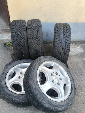 Roti aliaj + rezervă Mercedes Benz clasa A - imagine 2