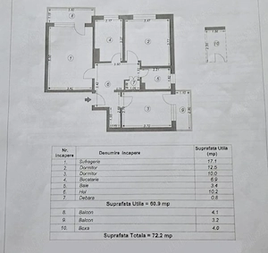 Vând apartament Tomis Nord  Constanța  - imagine 3