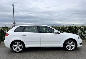 Audi A3 S-Line - 2.0 CBAB TDI 140CP - Xenon LED Piele BOSE - imagine 4