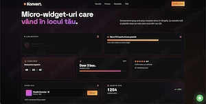 Creare magazin online Shopify   design modern, gata de vânzare - imagine 2