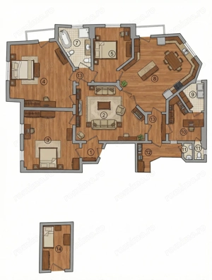Povestea unui apartament rar, pe Jules Michelet - Piata Romana - imagine 17