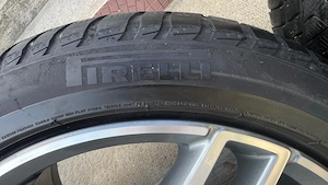 Set Jante Originale Mercedes S-Class W222 AMG 19" cu Anvelope Pirelli - imagine 6