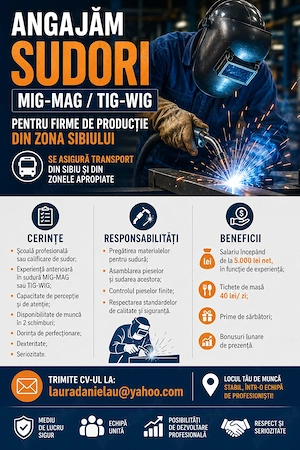 Sudori _MIG-MAG -TIG-WIG _Sibiu 