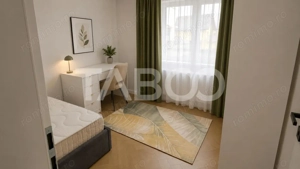 Casa individuala de inchiriat moderna 4 camere 2 bai teren - imagine 9