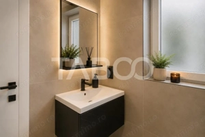 Casa individuala de inchiriat moderna 4 camere 2 bai teren - imagine 14