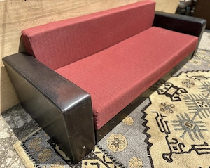 Canapea Extensibila cu perne; Pat cu Lada si Saltea 190x140 cm - imagine 4