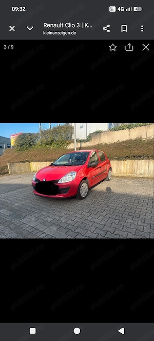 Vand Renault Clio 3,benzina 1,6 16 v recent adus din Germania  - imagine 3