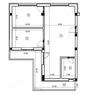 Apartament cu CF, 3 camere, 58 mp, zona Vivo Mall - imagine 5