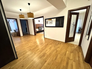 3 camere Băneasa, 132 mp utili, mobilat si utilat complet, parcare subterana
