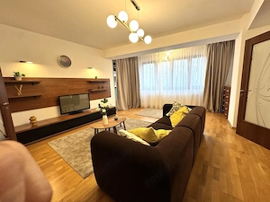 3 camere Băneasa, 132 mp utili, mobilat si utilat complet, parcare subterana - imagine 2
