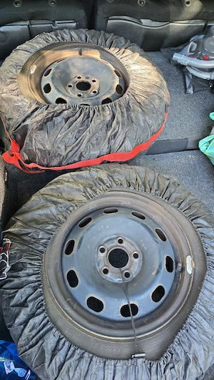 Set roti r14, cauciucuri 175/80 R14, jante tabla r14 - imagine 3