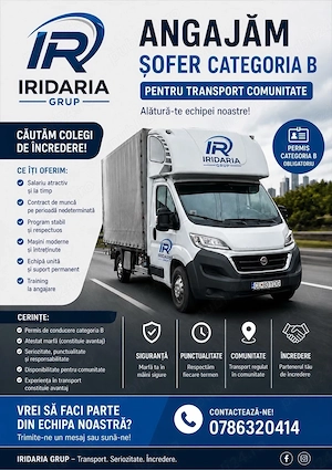 angajam sofer cat B extern----  - imagine 2