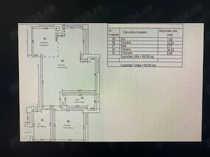 Torontalului. Etaj 1. Living de 40 mp. Mobilat si utilat! - imagine 9