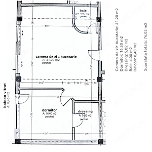 Vand apartament 76 mp si garaj subteran, bloc nou, etaj intermediar, lift, zona de sus - imagine 4