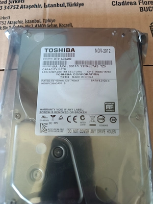Hard disk Toshiba DT01ACA200 nou 
