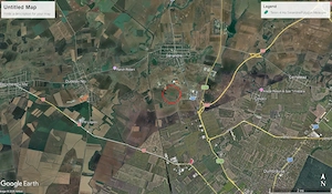 4 x 1 Ha. Teren pentru uz industrial construibil imediat.