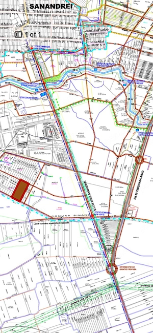 4 x 1 Ha. Teren pentru uz industrial construibil imediat. - imagine 4