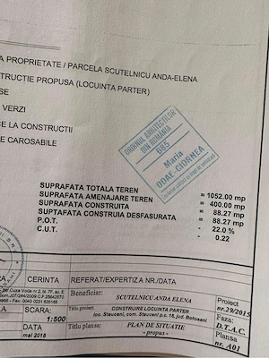 Vand teren Stauceni Botosani cu tot cu temelie turnata  - imagine 5