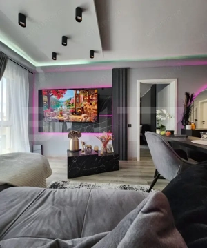 Apartament de Lux, 3 camere, 2 bai, terasa, garaj, Zona Teilor - imagine 3
